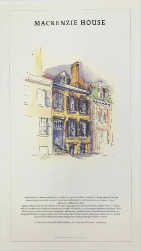 Mackenzie House Watercolour Print