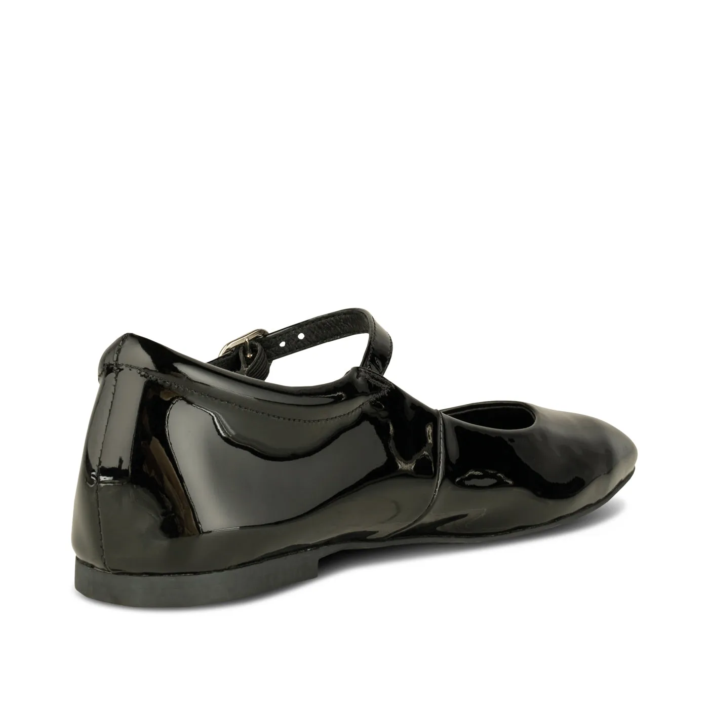 Maya ballerina i lak - BLACK