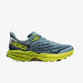 Men's Speedgoat 5 (Stone Blue/Dark Citron)