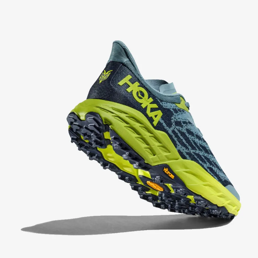 Men's Speedgoat 5 (Stone Blue/Dark Citron)