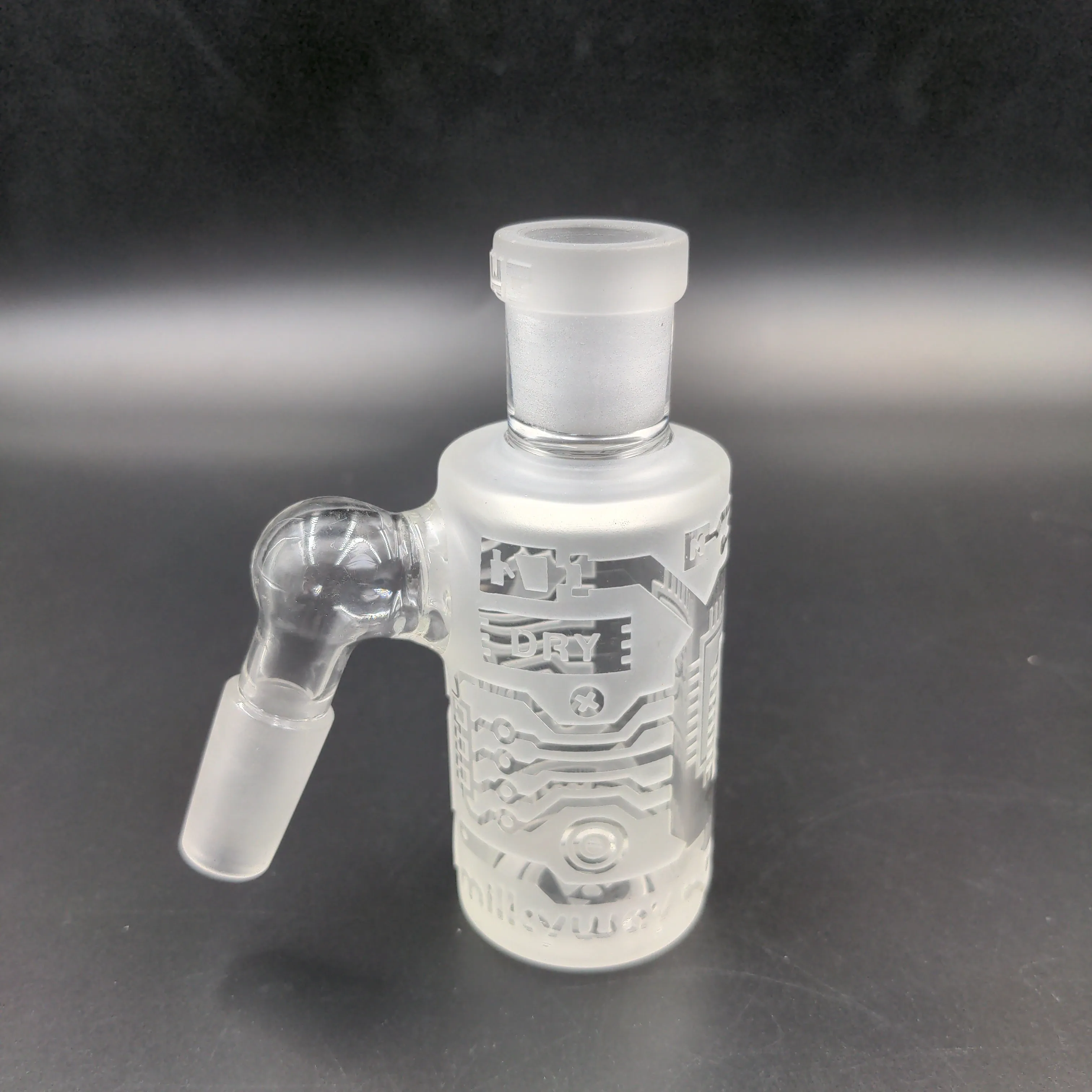 Milky Way Glass Circuit Board Dry Ash Catcher 14mm