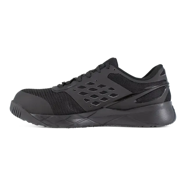 Nanoflex Tr Composite-Toe Athletic Work Shoe Black