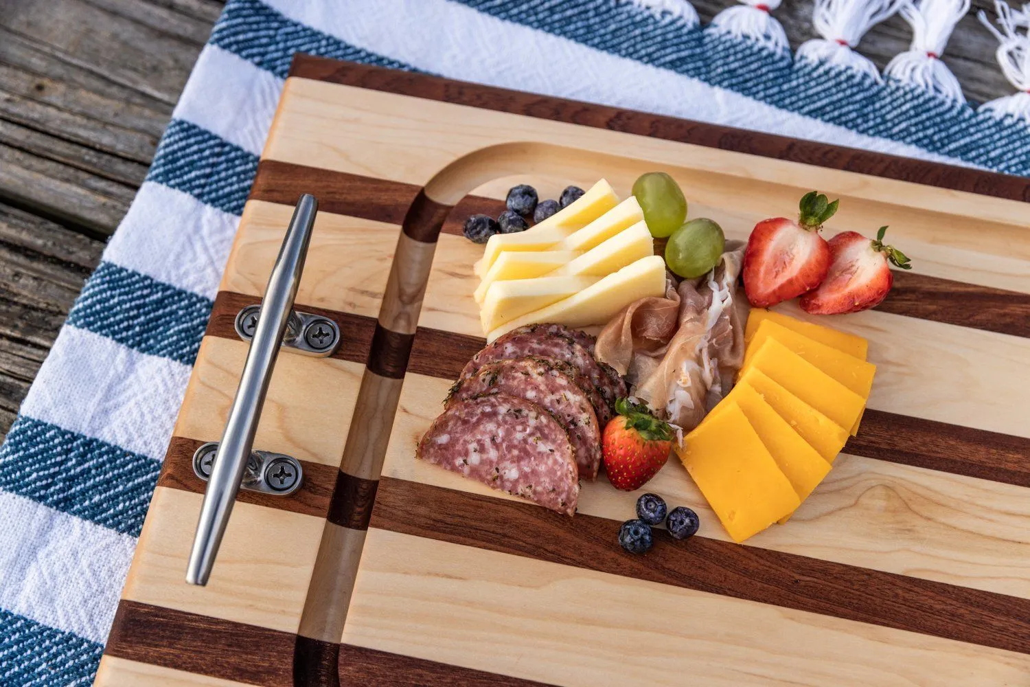 Nautical Cleat Appetizer Board  by Soundview Millworks