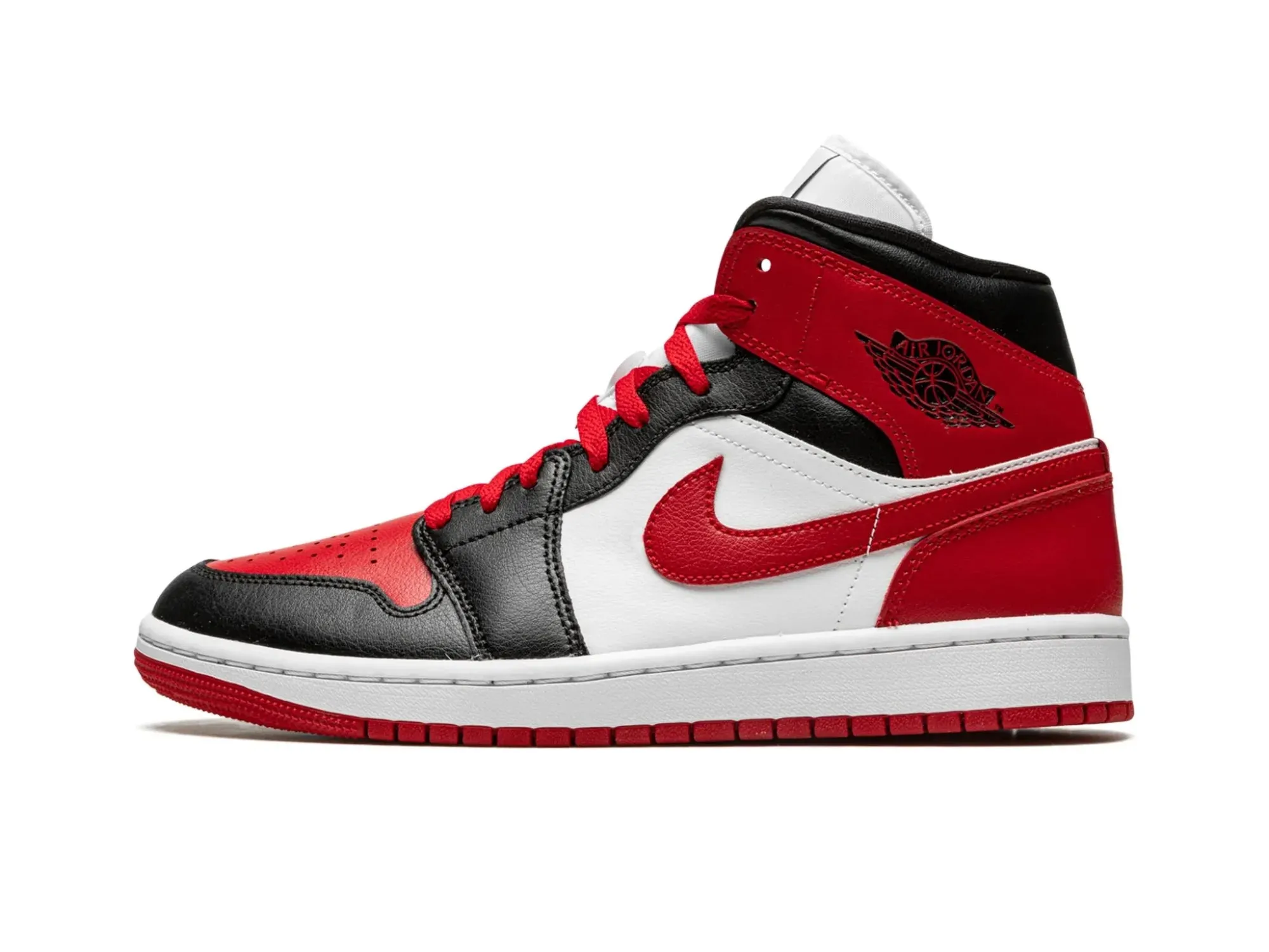 Nike Air Jordan 1 Mid "Alternate Bred Toe"