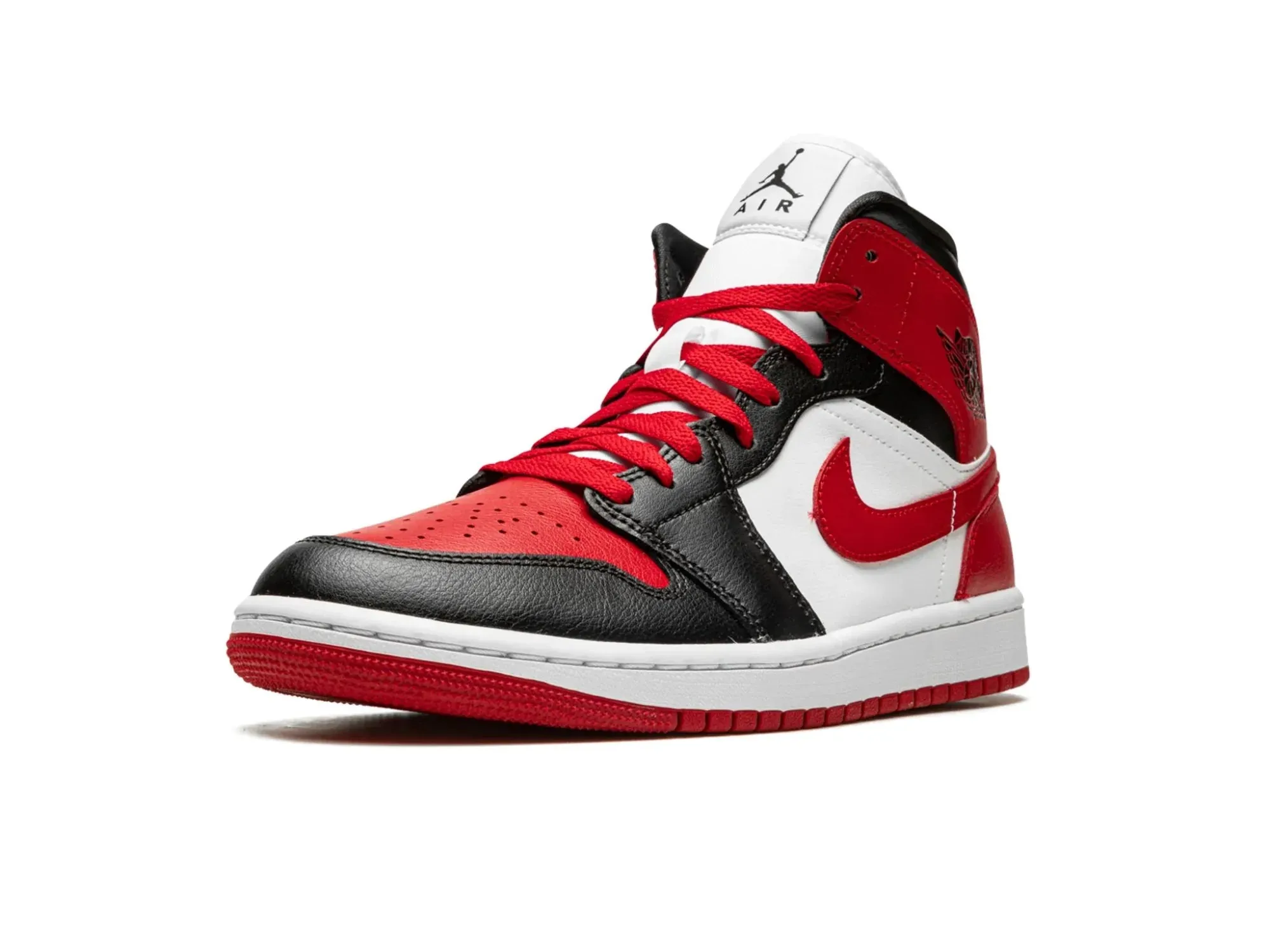 Nike Air Jordan 1 Mid "Alternate Bred Toe"