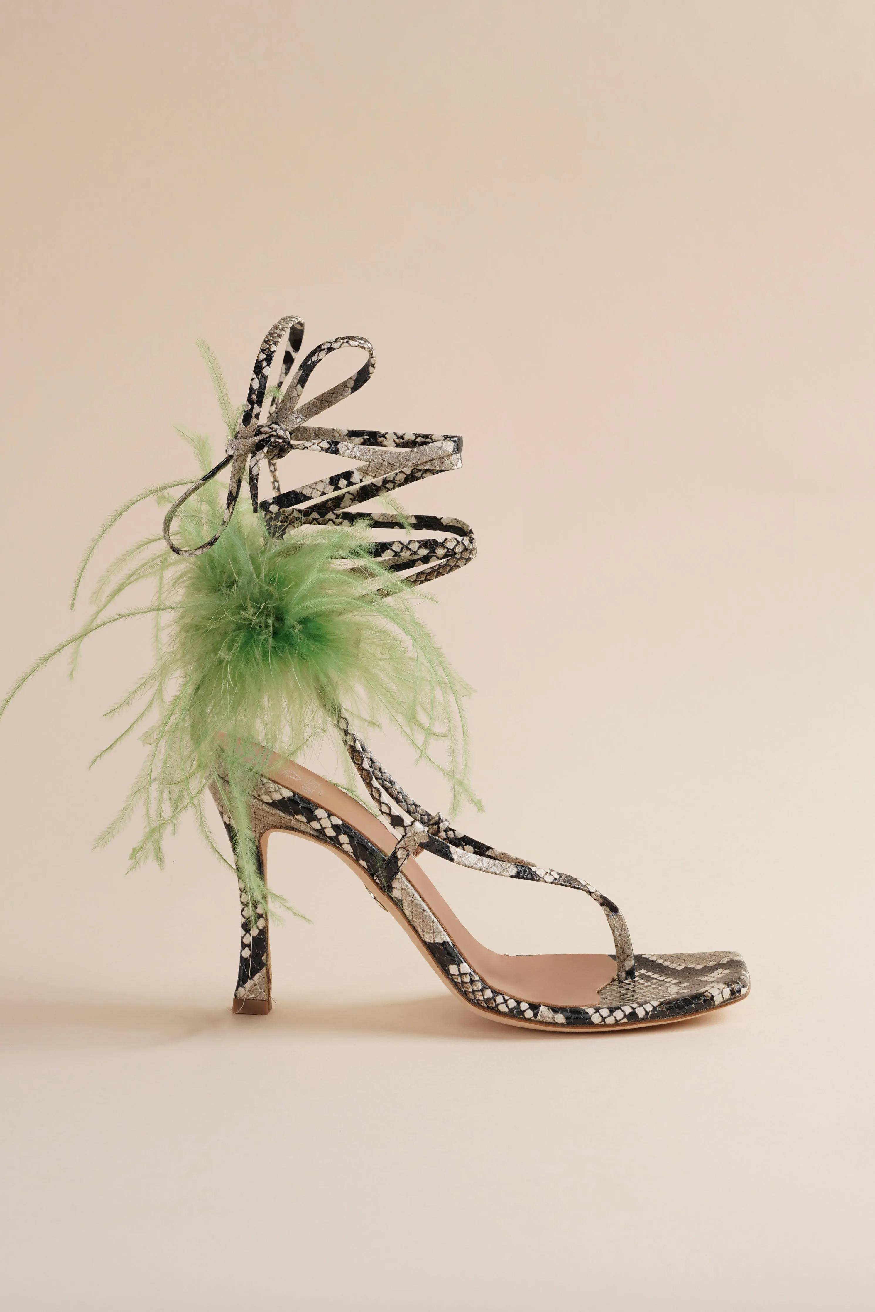 Paloma Sandal in Avocado Green