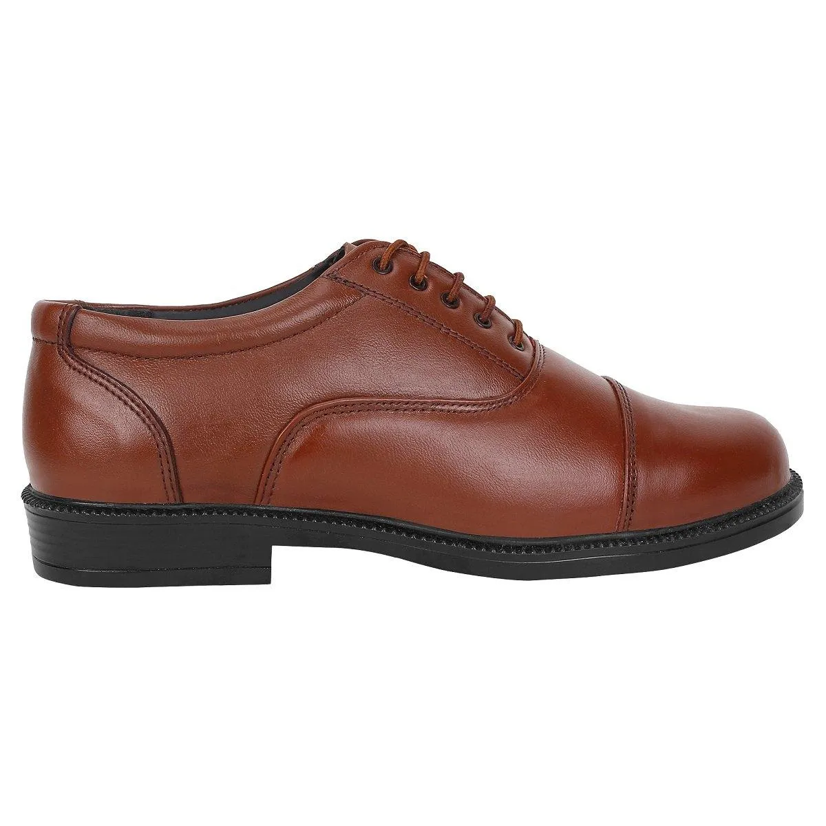 Police Uniform Shoes Brown for Men