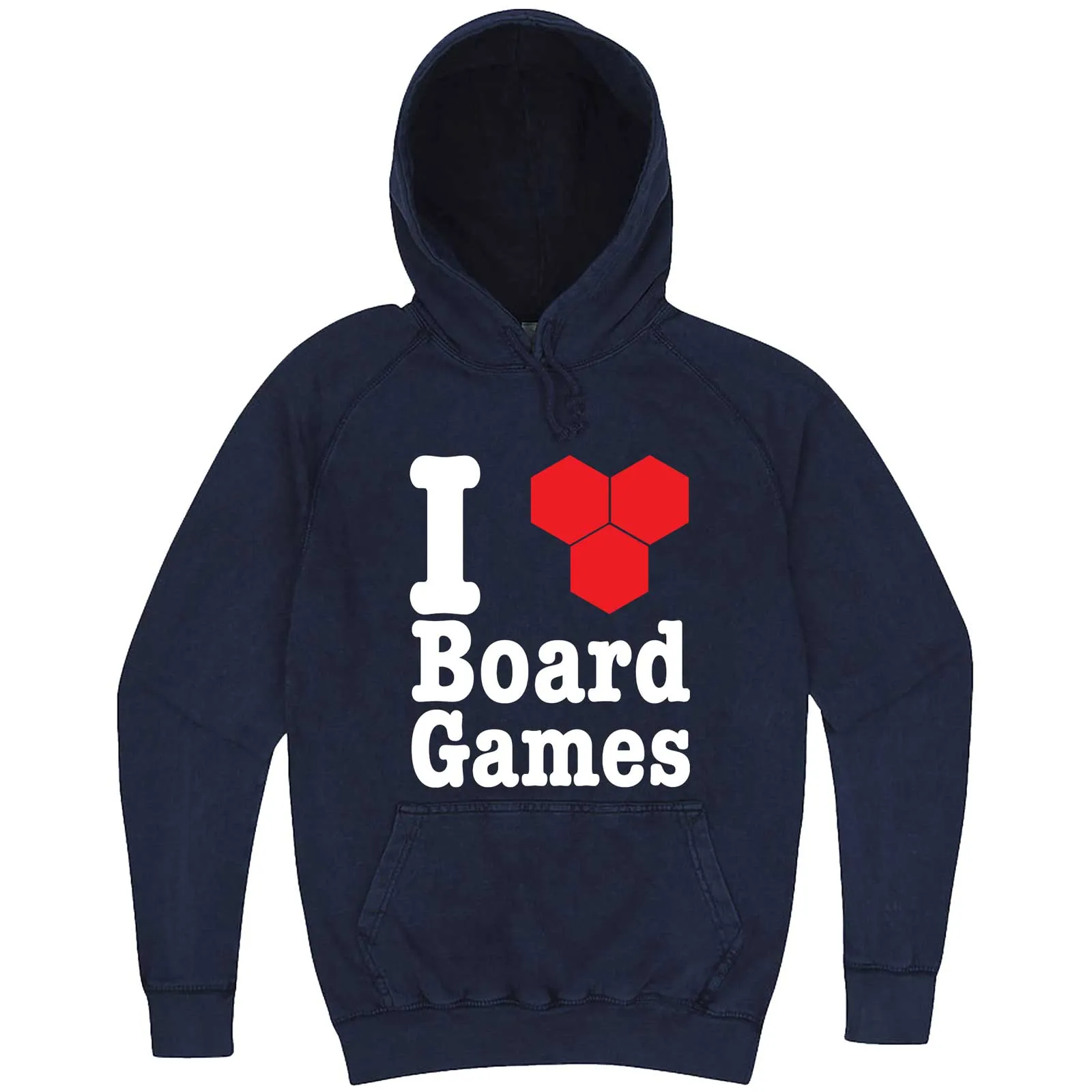 "I Love Board Games" hoodie