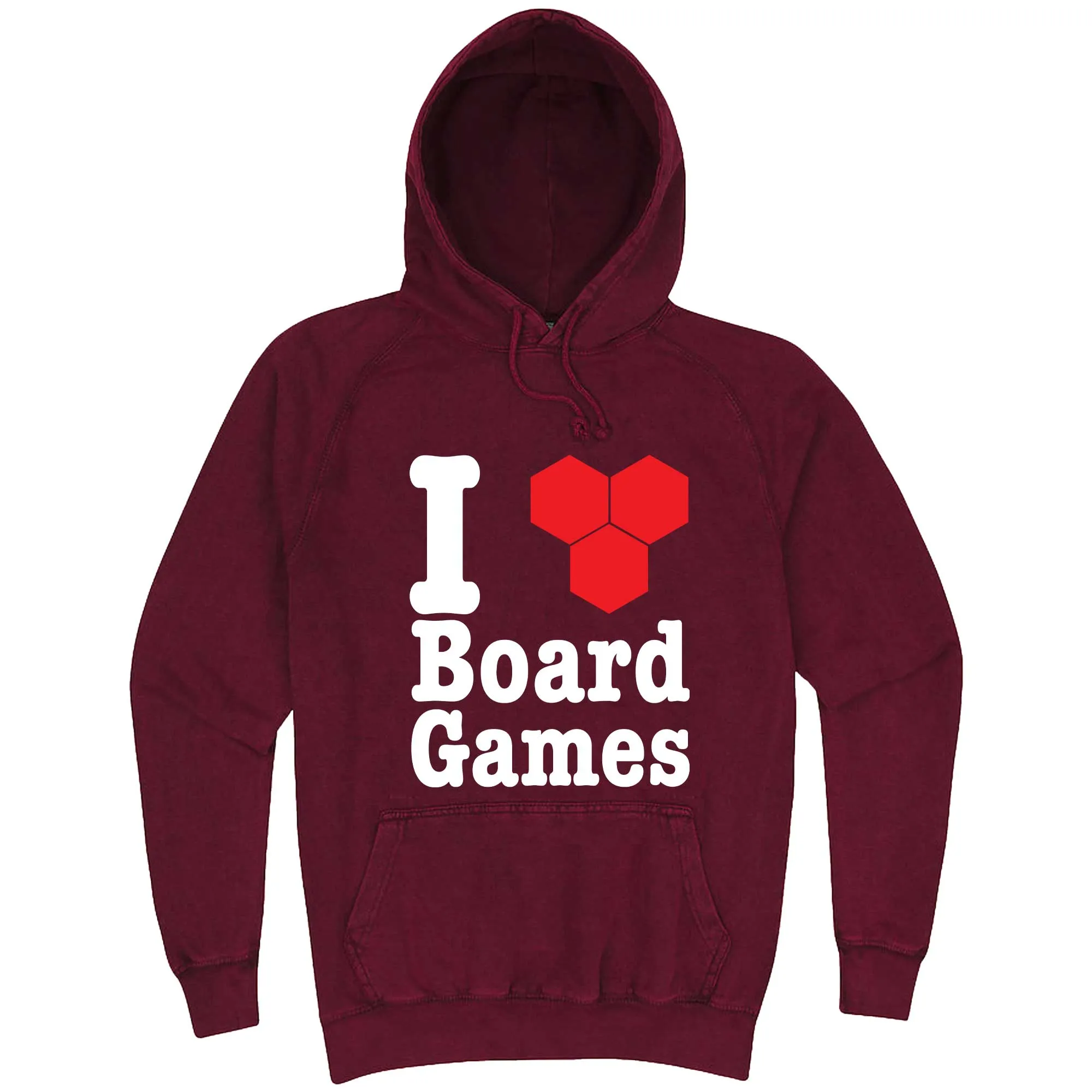 "I Love Board Games" hoodie