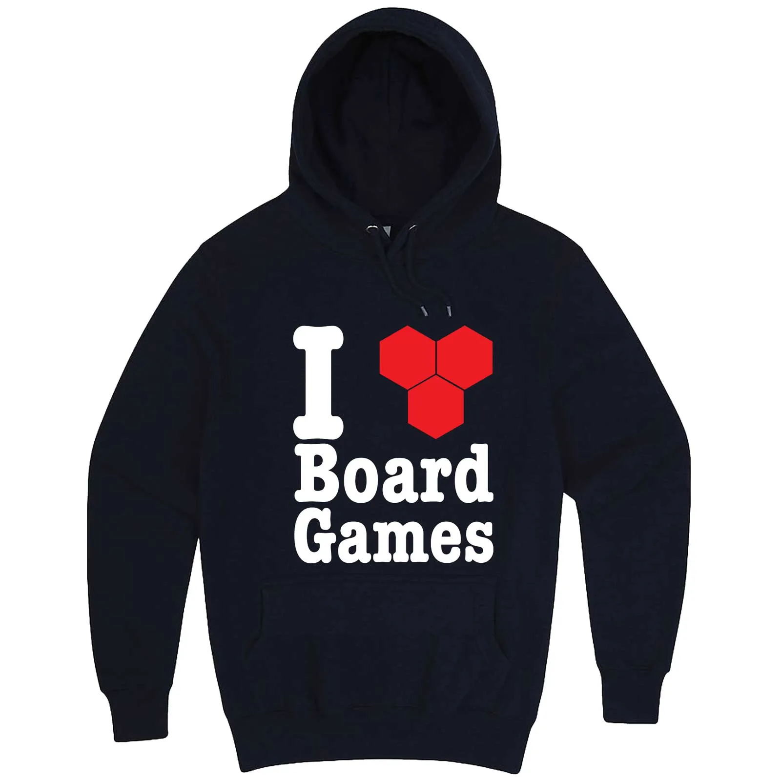 "I Love Board Games" hoodie