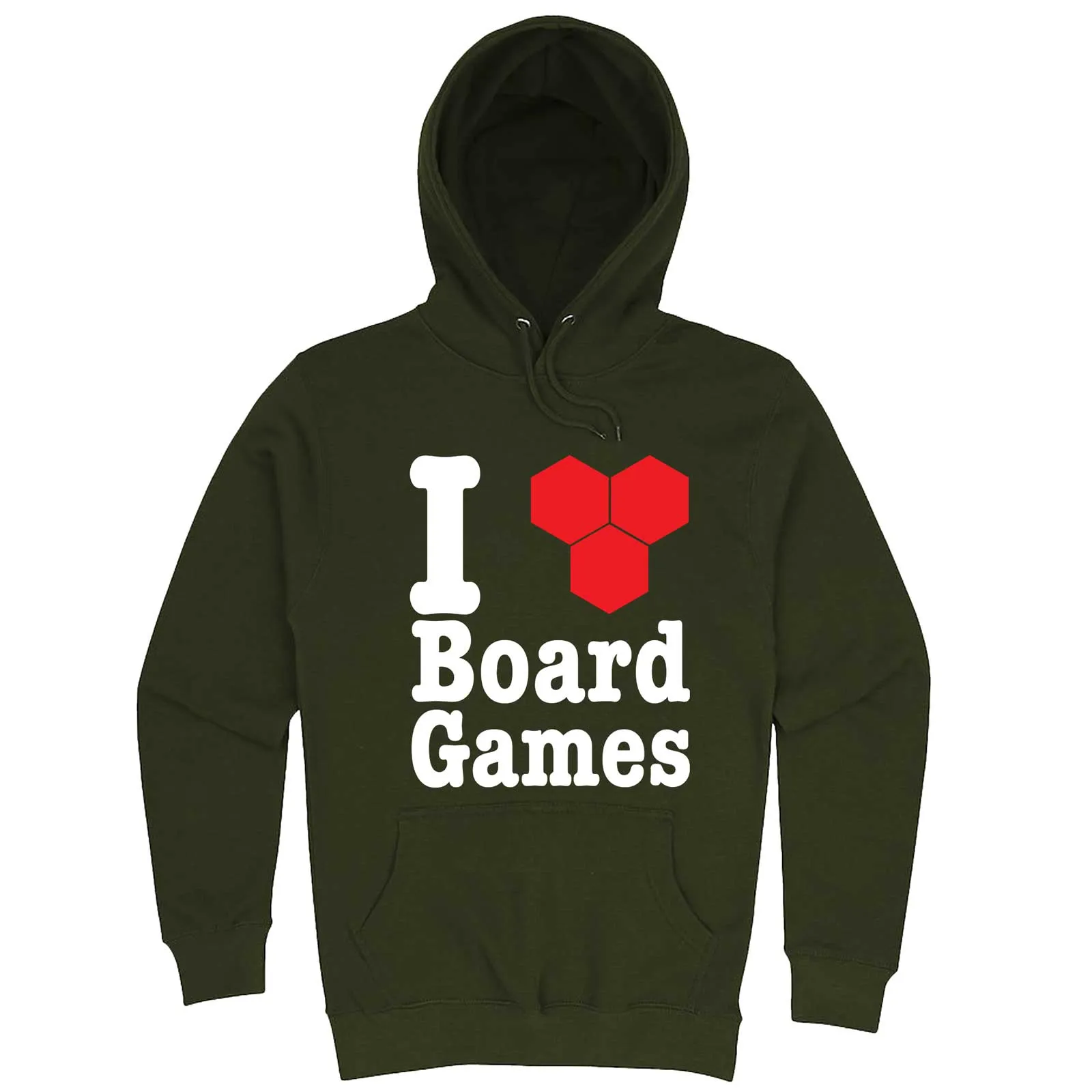 "I Love Board Games" hoodie