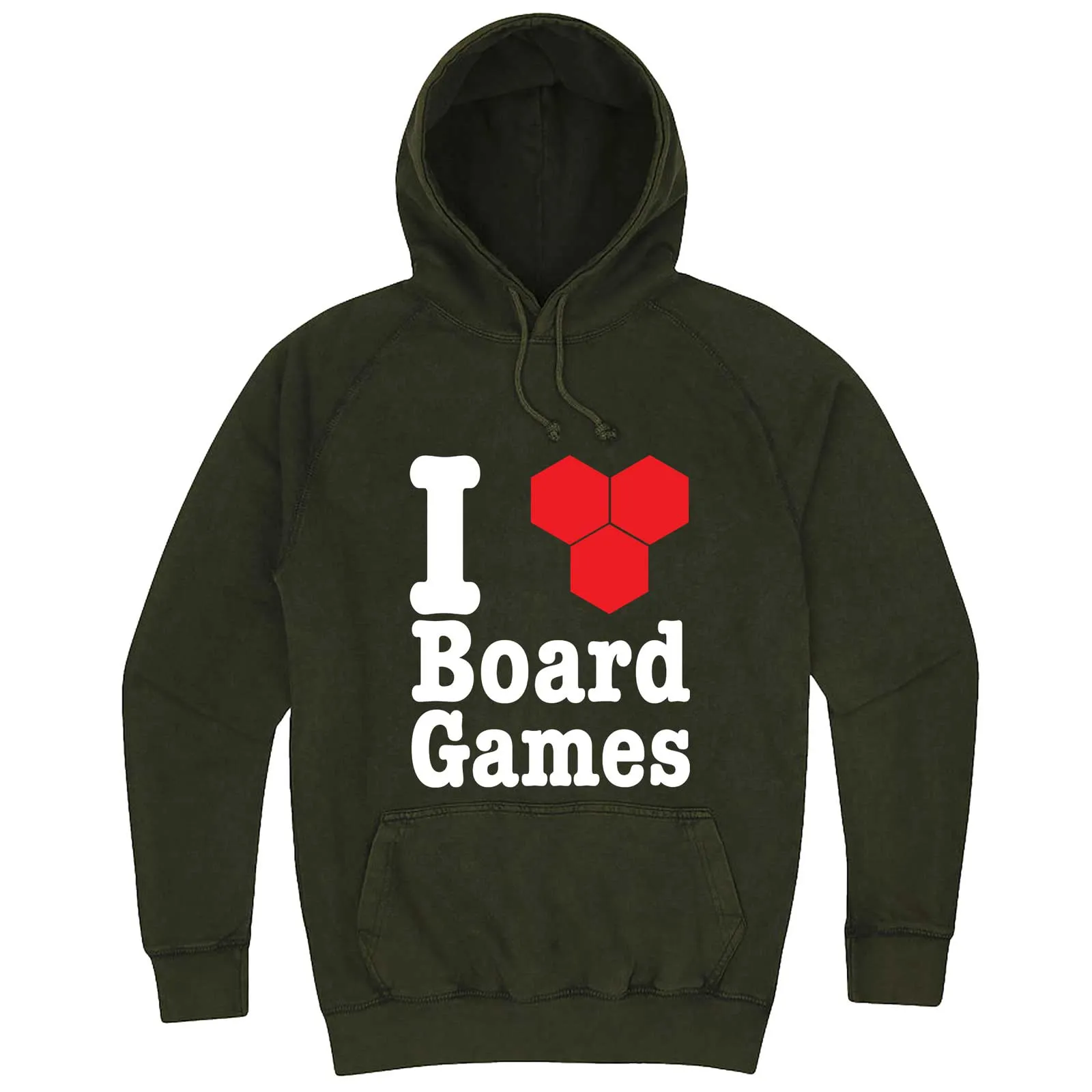 "I Love Board Games" hoodie