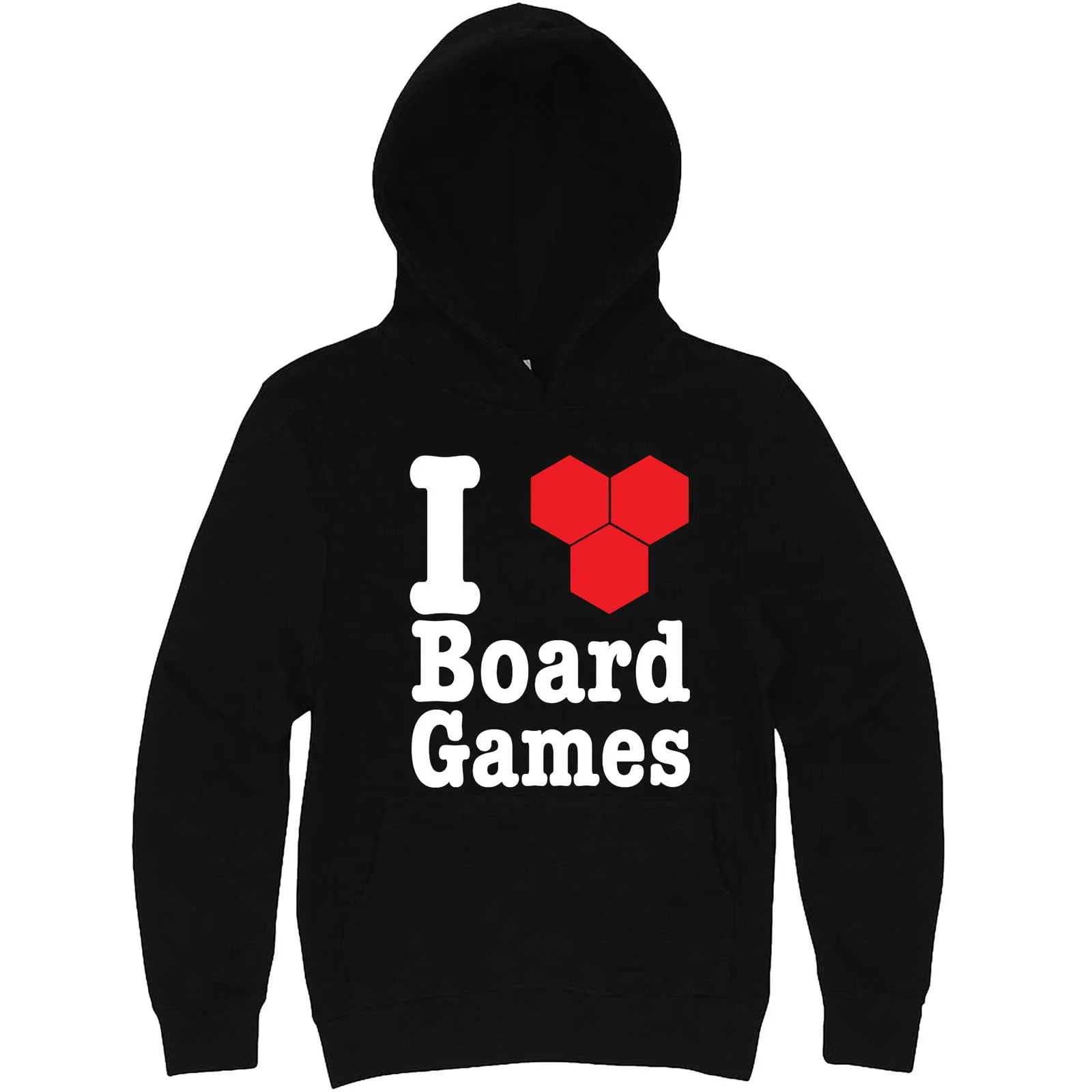 "I Love Board Games" hoodie