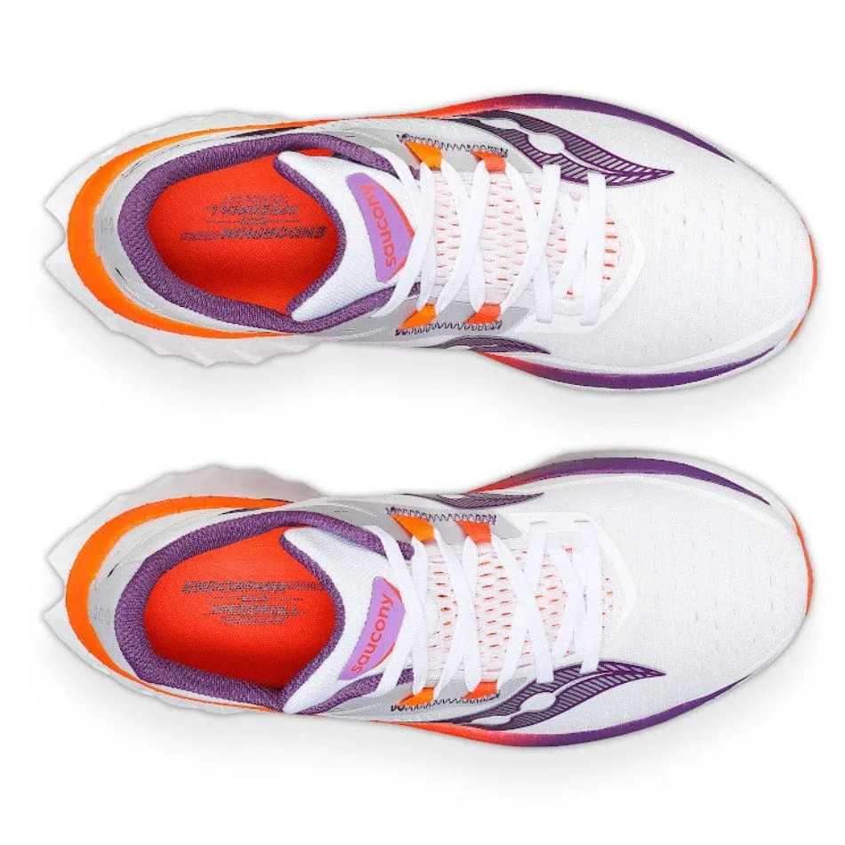 Saucony Endorphin Speed 4 Women's Running Shoes SS24 White / Violet