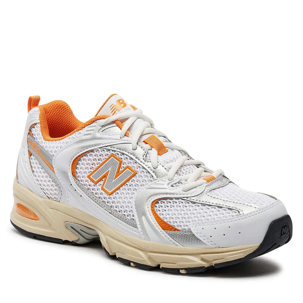 Scarpe Running NEW BALANCE Sneakers 530 in Tessuto Sintetico e Mesh colore White e Orange