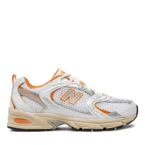 Scarpe Running NEW BALANCE Sneakers 530 in Tessuto Sintetico e Mesh colore White e Orange