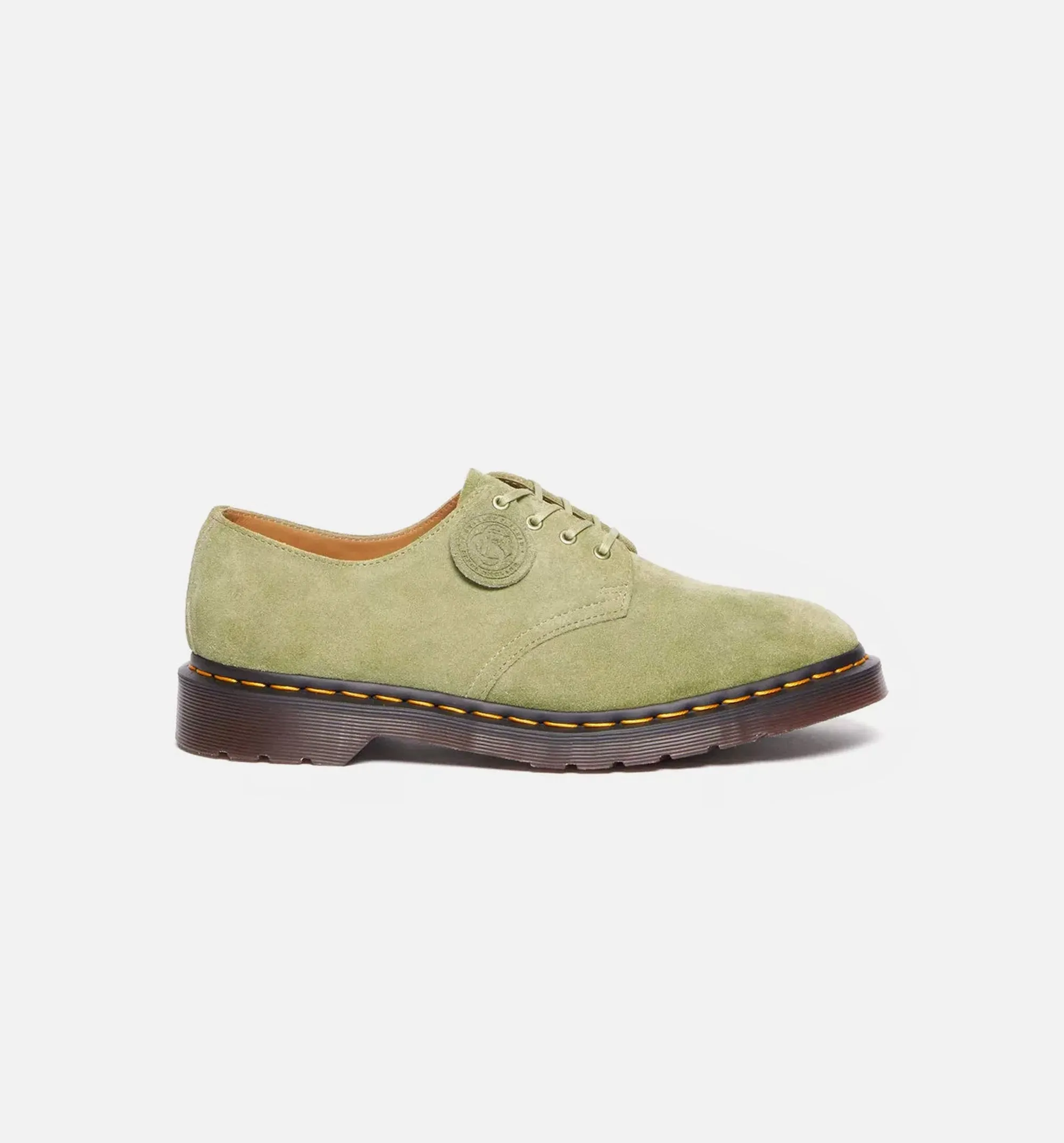 Smiths Suede Mens Lifestyle Shoe - Olive