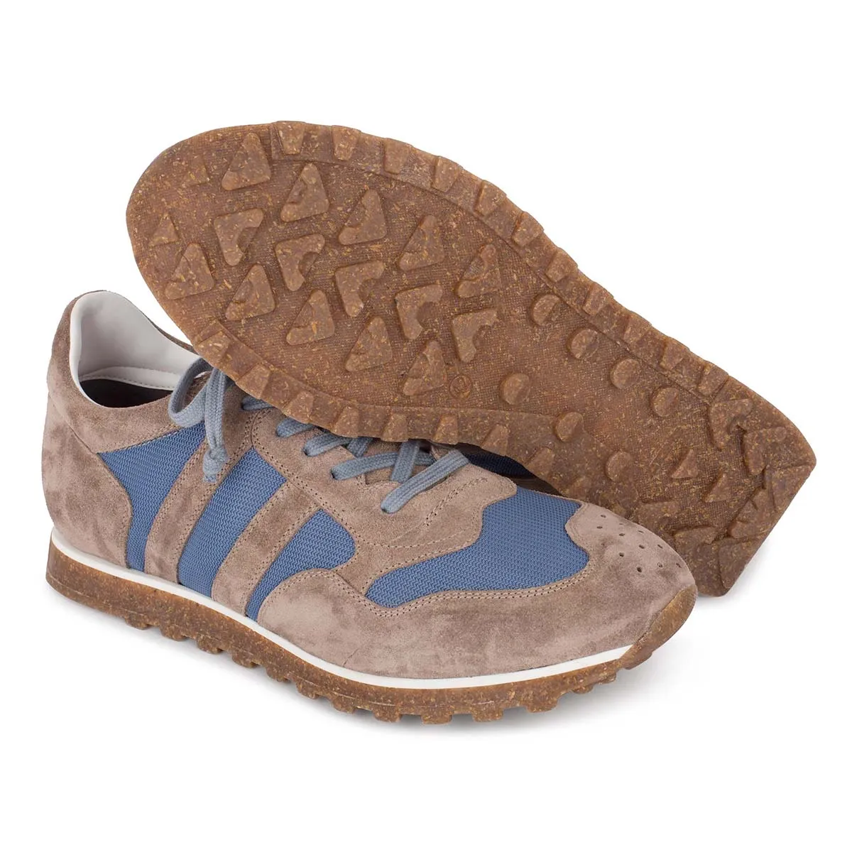 SPORT 6500<br> Taupe & light blue Sneakers