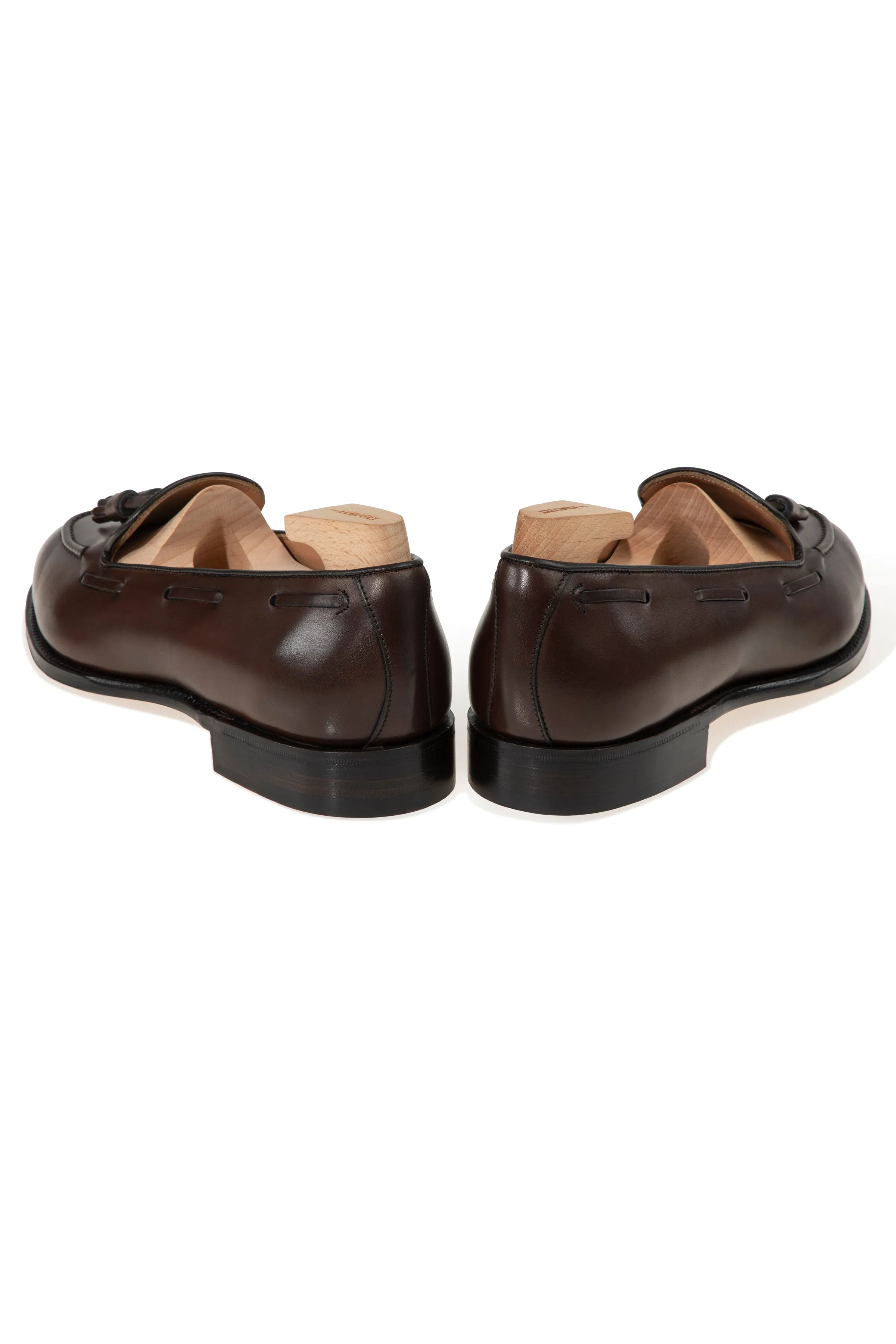 The Armoury Hudson Espresso Calf Tassel Loafers *factory seconds*