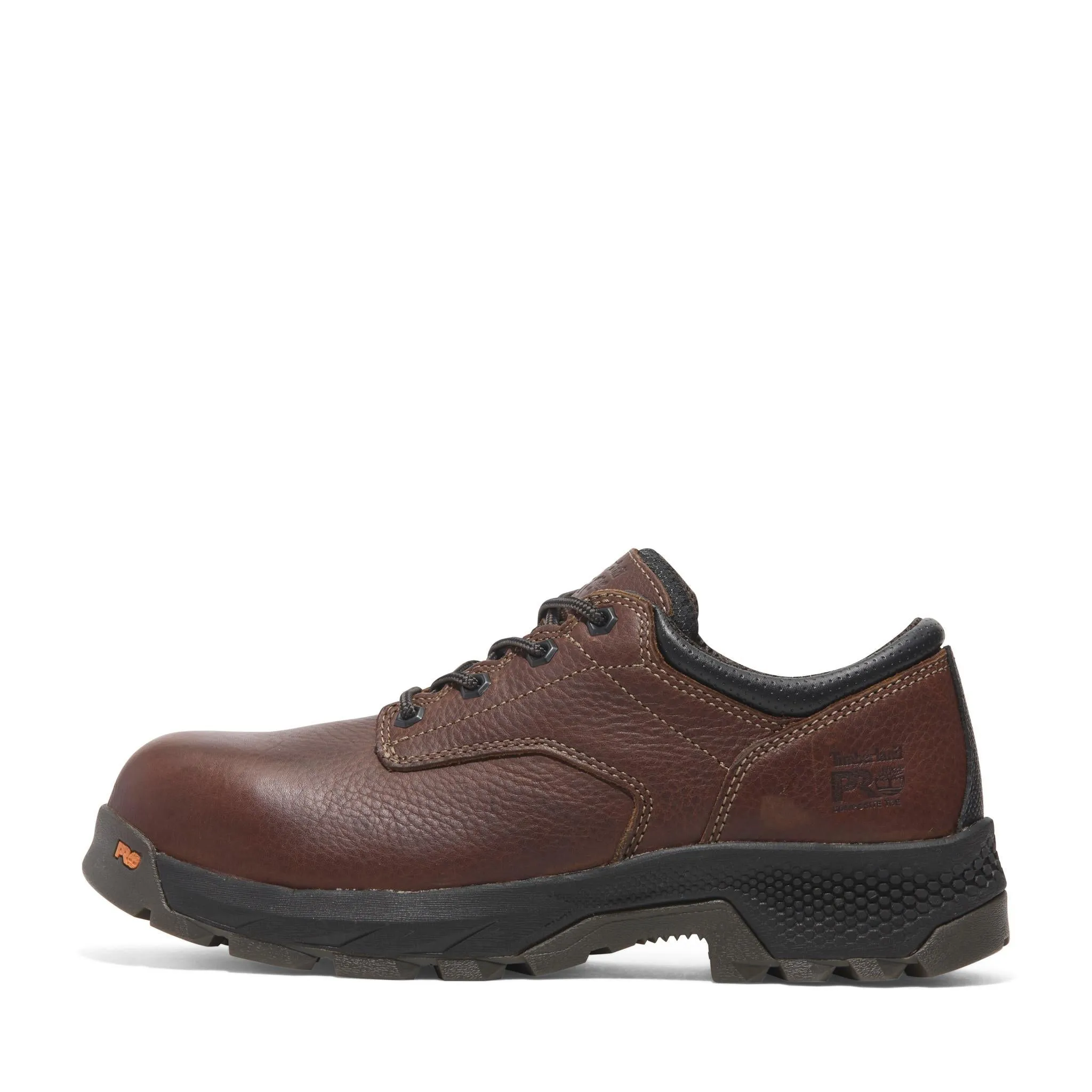 Titan Ev Composite-Toe Oxford Work Shoe Brown