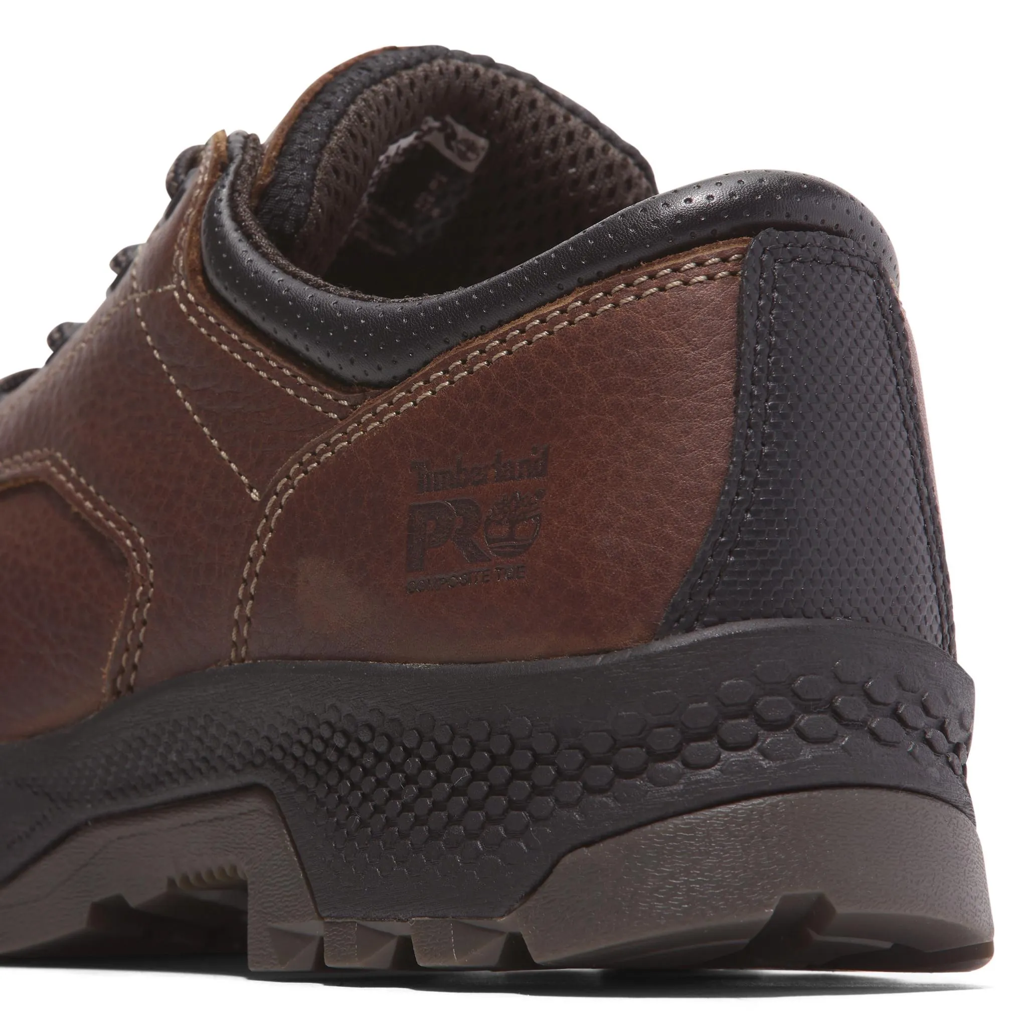 Titan Ev Composite-Toe Oxford Work Shoe Brown