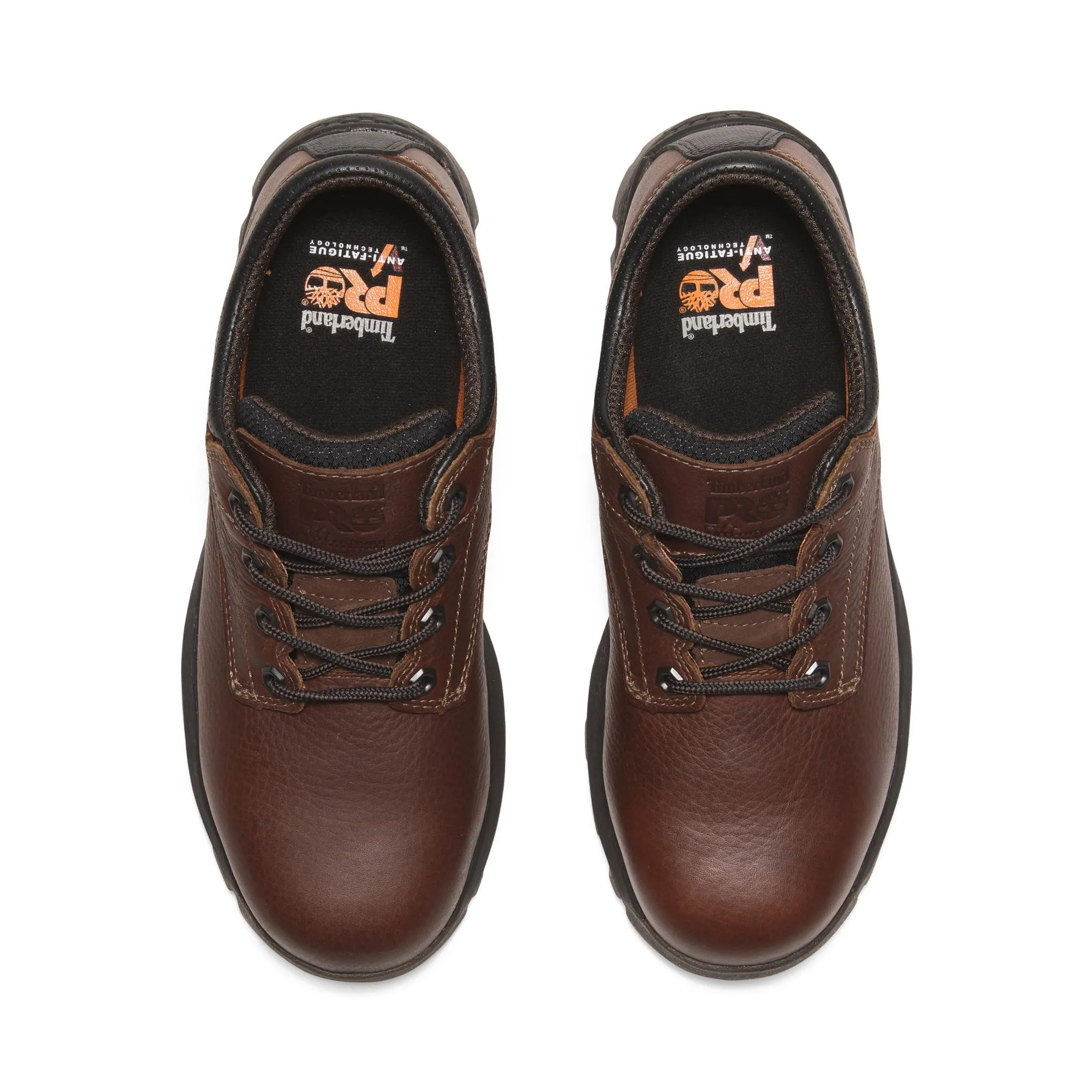 Titan Ev Composite-Toe Oxford Work Shoe Brown